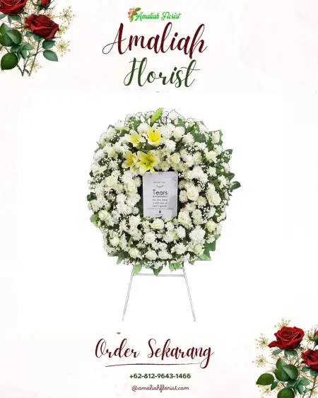 Krans Bunga Duka Sambuli